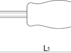 Ключ Г-образный шестигранный с рукояткой Unior 1780/3G (5 мм)