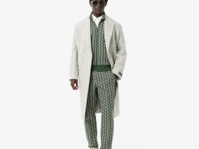 Мужская жаккардовая толстовка Lacoste PARIS с монограммой