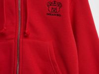 Укороченная толстовка для девочек, Красный