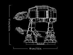 Star Wars 75440 Конструктор AT-AT с планеты Хот
