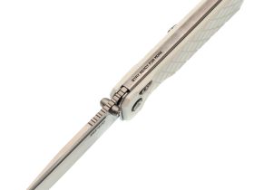 Складной нож SRM Rubik Large сталь 14C28N, рукоять Ivory White G10