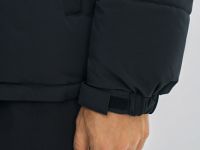 Утеплённая куртка с воротником-стойкой, Синий