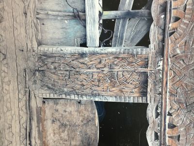 Резной декор мечети