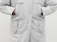 Утепленная парка с капюшоном