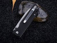 Складной нож QSP Parrot, сталь D2, рукоять G10, черный