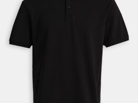 Базовое поло из хлопка прямого силуэта