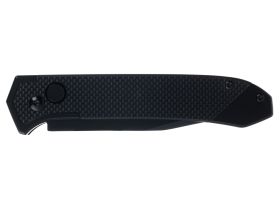 Нож складной Stinger 115 мм, сталь 8Cr14MoV, рукоять сталь/G10, черный