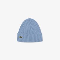Шапка-бини Lacoste унисекс в рубчик
