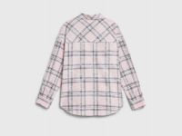 Рубашка в клетку для девочек, Розовый