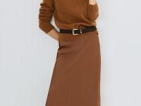 Джемпер из шерсти, Оранжевый