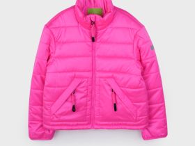 Куртка текстильная с полиуретановым покрытием для девочек