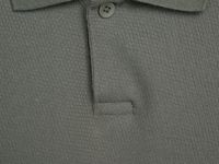 Поло из текстурной хлопковой ткани, Коричневый