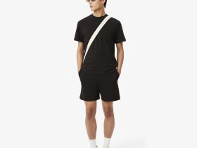 Мужская футболка Lacoste из текстурированного хлопка