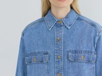 Джинсовая рубашка, Голубой