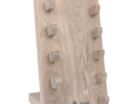 Подставка для коллекции из 5-ти ножей Woodinhome HKS0205OW, дуб