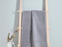 Полотенце махровое Винченца/Vincenza, серое I