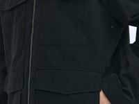 Куртка с накладными карманами, Черный