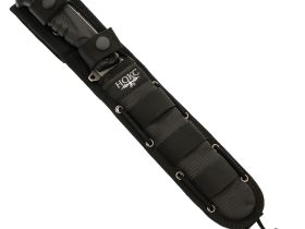 Нож Атлант-3 Black, сталь AUS8, рукоять эластомер