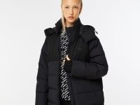 Женская стеганая длинная куртка Lacoste