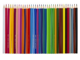 Набор карандашей цветных Koh-I-Noor "Динозавр" 36 цветов, картон