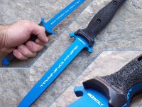 Нож тренировочный Extrema Ratio Suppressor (blue), материал алюминий, рукоять полиамид, синий