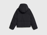 Утеплённая куртка для девочек, Черный