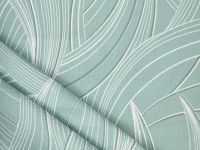 Простыня на резинке Dancing Leaves green