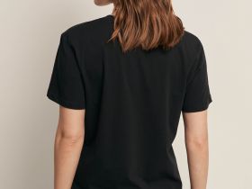 Футболка прямого силуэта с принтом