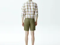 Мужские льняные шорты Lacoste Regular Fit