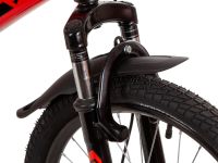 Детский велосипед Novatrack Extreme 20 Disc, год 2021, цвет Красный