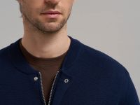 Кардиган из хлопка на молнии