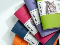 Скетчбук для акварели Малевичъ "Veroneze" 15х20 см 18л 200 г, оранжевый