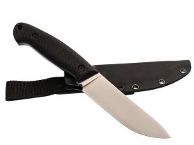 Нож Охотник, сталь PGK, рукоять Микарта черная