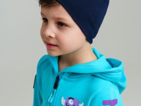 Шапка трикотажная для мальчиков, 2 шт в комплекте