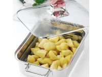 WMF Жаровня 41 х 27 см с паровой корзиной, прямоугольная Vitalis Aroma WMF