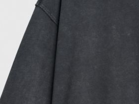 Свитшот с эффектом стирки, Серый