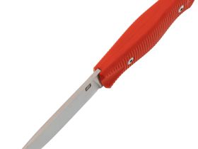 Нож Hot Knife Hoot, сталь D2, рукоять G10, оранжевый