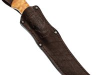 Нож Финский 4, сталь D2, карельская береза, кориан