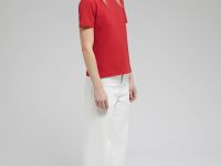 Футболка приталенного кроя из хлопка