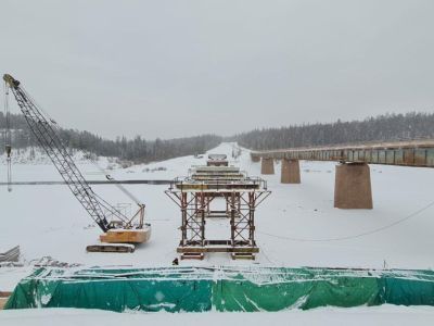По просьбам жителей районов в Якутии возводят мосты