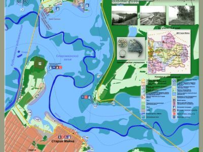 Достопримечательное место (историко-археологический заповедник) "Старая Майна" (Ульяновская область, Старомайнский район)