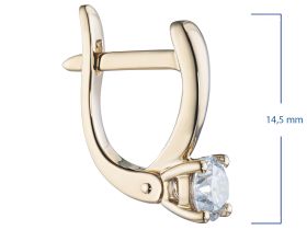 Серьги из желтого золота э0312сг02164000_white