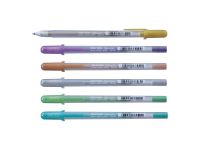 Ручка гелевая GELLY ROLL "Metallic"серебро