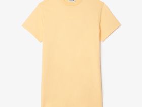 Трикотажное платье Lacoste с коротким рукавом оверсайз