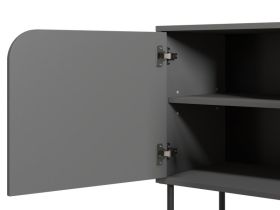 ТВ-тумба Блест 2-200x61 Графитовый