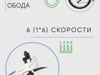 Подростковый велосипед Novatrack Battler 24, год 2023, цвет Белый, ростовка 12