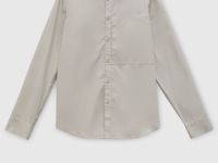 Рубашка прямого силуэта из хлопка