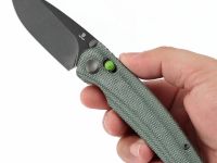 Складной нож Tenable Raven, сталь 14C28N, рукоять микарта, зеленый