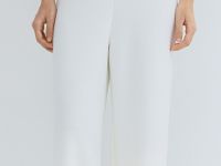 Брюки свободного кроя, Бежевый