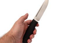 Охотничий нож Тигр, сталь VG-10, рукоять черный G10